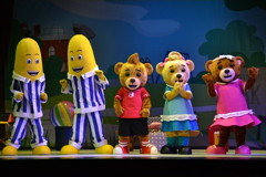 Bananas in Pyjamas on stage